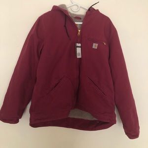 NWT Carhartt Sherpa Lined Jacket